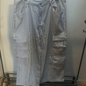 Cider Plus Size Striped Jeans